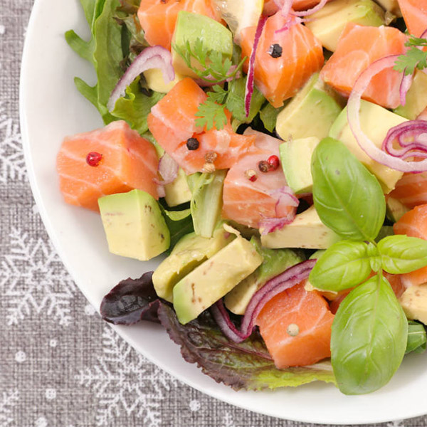 Insalata di salmone