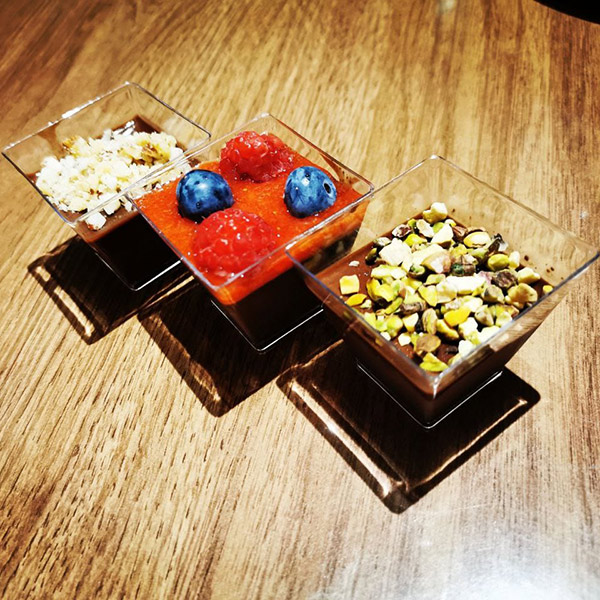 Mousse al cioccolato keto